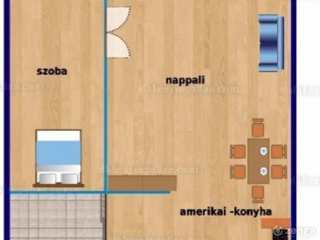 Kiadó lakás Budapest XIII. kerület, Újlipótváros, Váci út 56. 43 nm