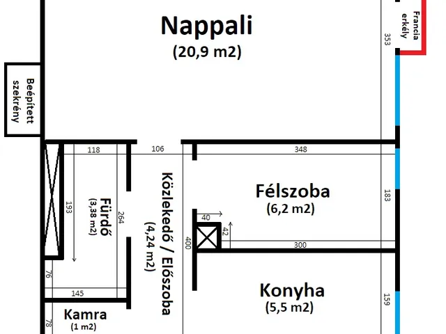 Eladó lakás Tököl, Pesti úti lakótelep 43 nm