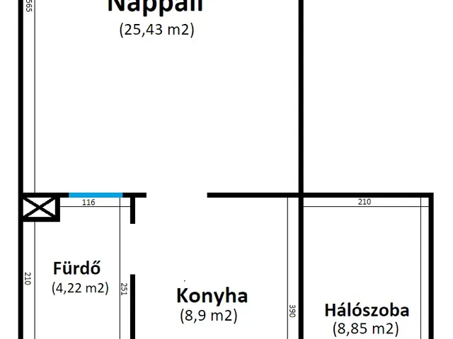 Kiadó lakás Budapest XIV. kerület, Istvánmező 50 nm