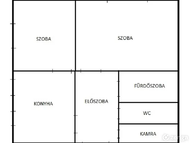 Eladó lakás Pécs, Budai külváros 55 nm