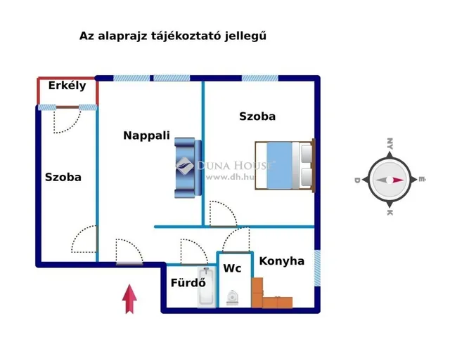 Eladó lakás Nagykanizsa 67 nm
