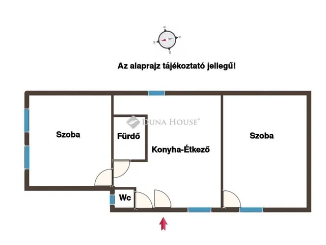 Eladó ház Magyarszerdahely 56 nm