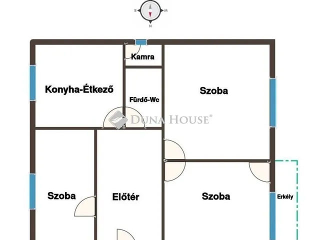 Eladó lakás Nagykanizsa 80 nm