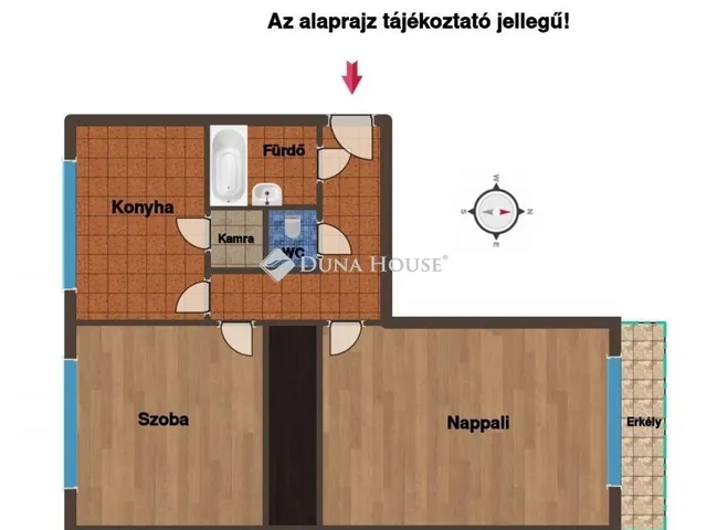 Eladó lakás Nagykanizsa 54 nm