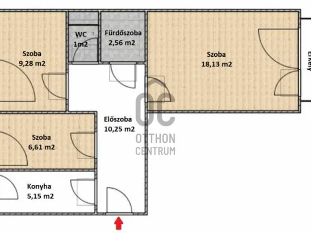 Eladó lakás Budapest XIX. kerület, Kispest 52 nm