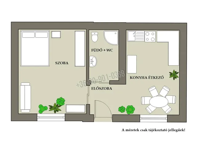 Eladó lakás Petőfibánya 38 nm