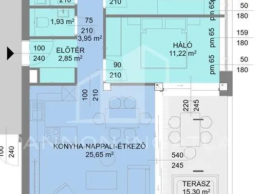 Eladó lakás Balatonfüred 60 nm