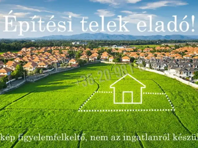 Eladó telek Rakamaz 1831 nm