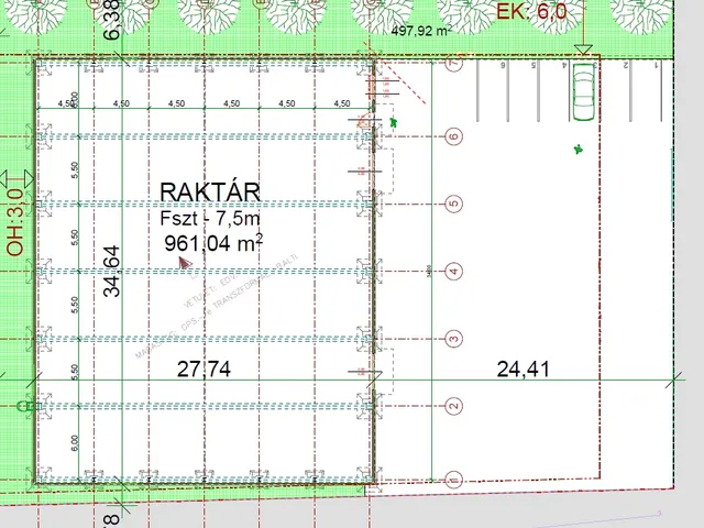 Kiadó kereskedelmi és ipari ingatlan Eger 1000 nm