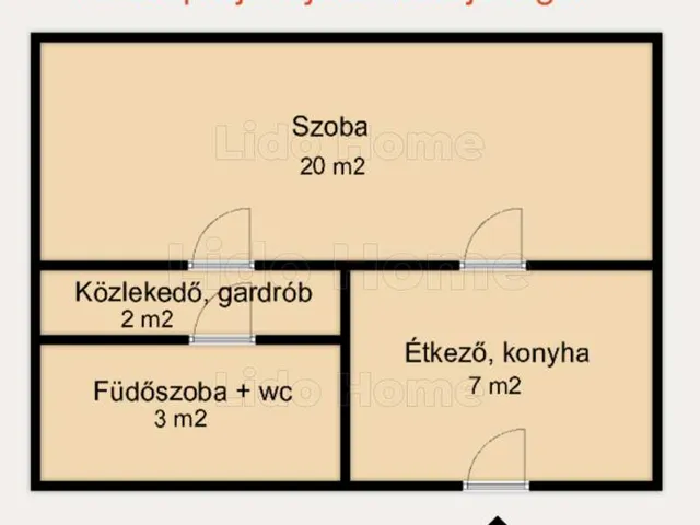 Eladó lakás Veszprém 32 nm