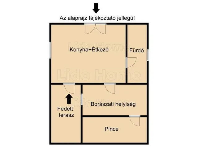 Eladó mezőgazdasági ingatlan Alsóörs 45 nm