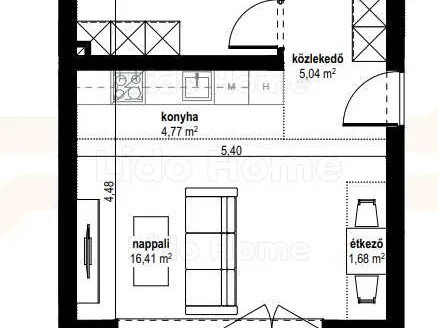 Eladó lakás Balatonszepezd 68 nm