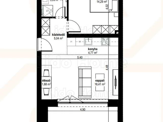 Eladó lakás Balatonszepezd 47 nm