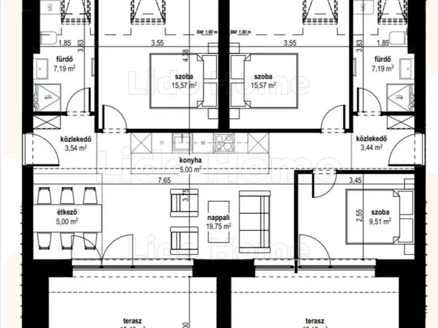 Eladó lakás Balatonszepezd 77 nm