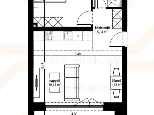 Eladó lakás Balatonszepezd 47 nm