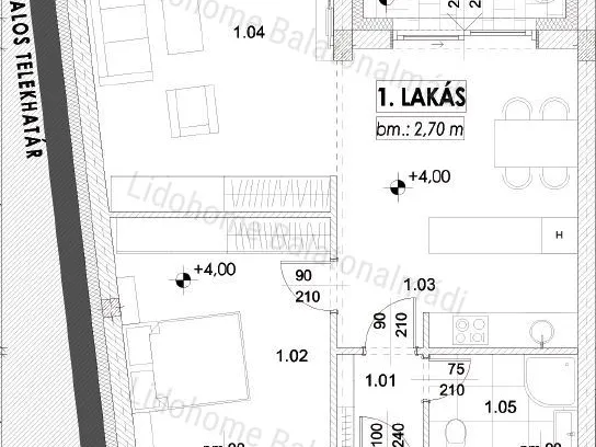 Eladó lakás Balatonalmádi, Városközpont 67 nm