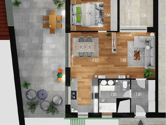 Eladó lakás Balatonalmádi 114 nm