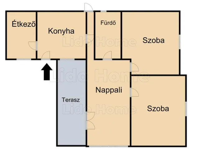 Eladó ház Balatonfőkajár 95 nm