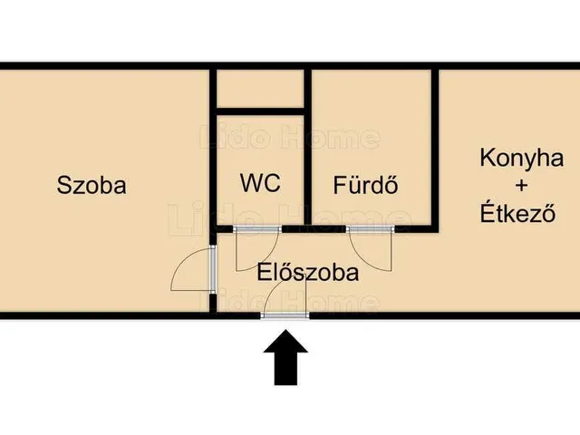 Eladó lakás Várpalota 37 nm