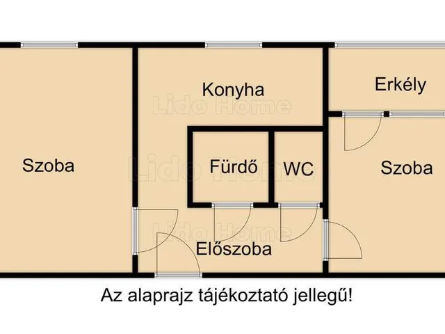 Eladó lakás Veszprém, Egyetemváros 48 nm