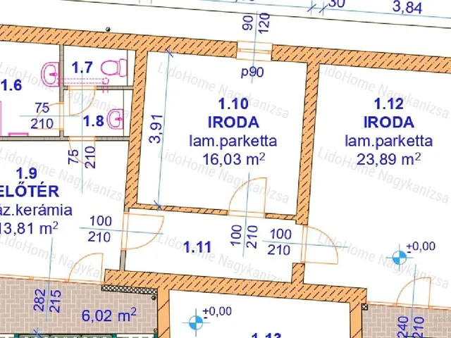 Eladó lakás Nagykanizsa, Északkeleti városrész 71 nm