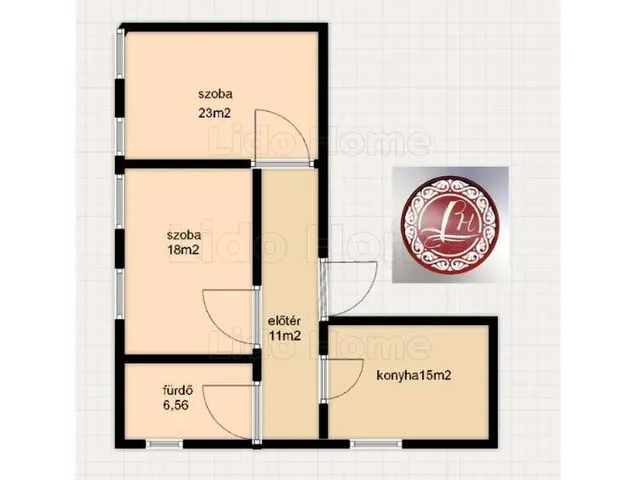 Eladó lakás Nagykanizsa 74 nm