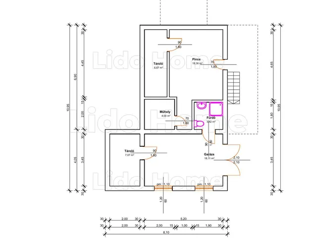 Eladó ház Nagykanizsa 82 nm