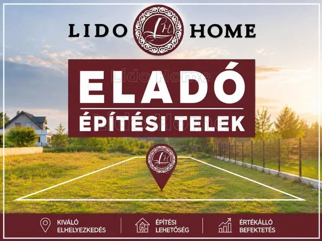 Eladó telek Nagyrécse 1300 nm