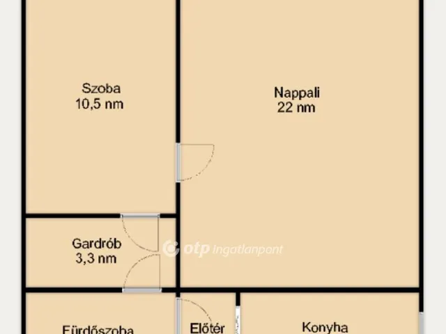 Eladó lakás Budapest XXI. kerület 46 nm