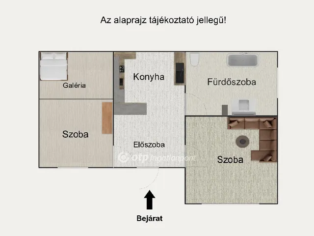 Eladó lakás Budapest V. kerület 45 nm