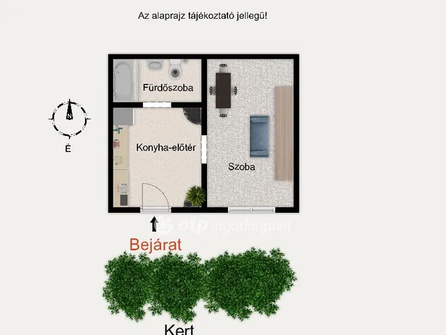 Eladó lakás Budapest XX. kerület, Klapka tér 24 nm