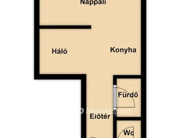 Eladó lakás Budapest XIII. kerület 26 nm