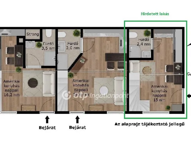 Eladó lakás Budapest VII. kerület 17 nm