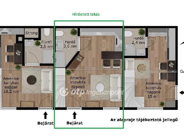 Eladó lakás Budapest VII. kerület 22 nm