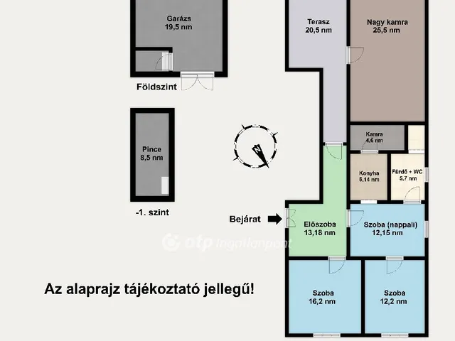 Eladó ház Tiszapalkonya 70 nm