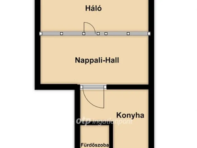 Eladó lakás Budapest XIII. kerület 41 nm