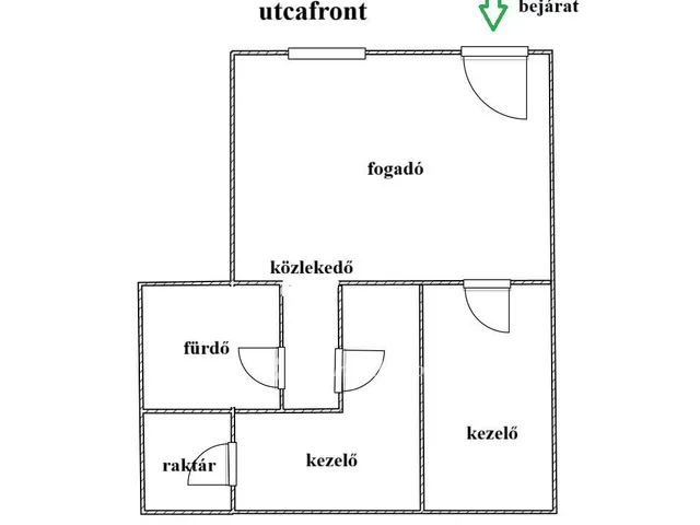 Eladó kereskedelmi és ipari ingatlan Budapest VII. kerület 75 nm