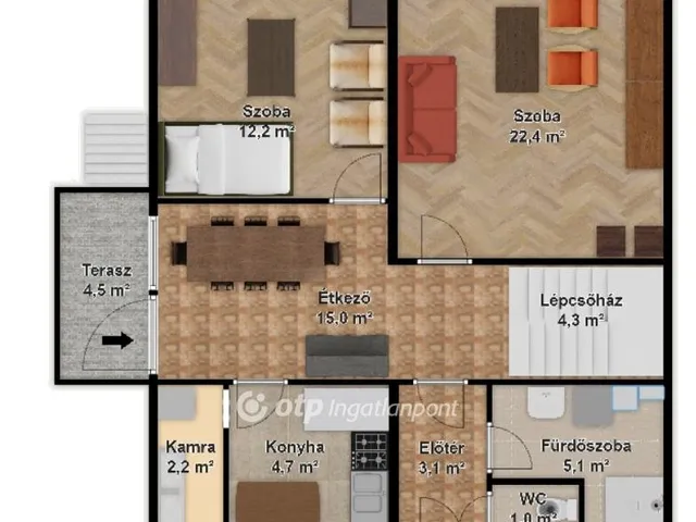 Eladó ház Dunavecse 180 nm