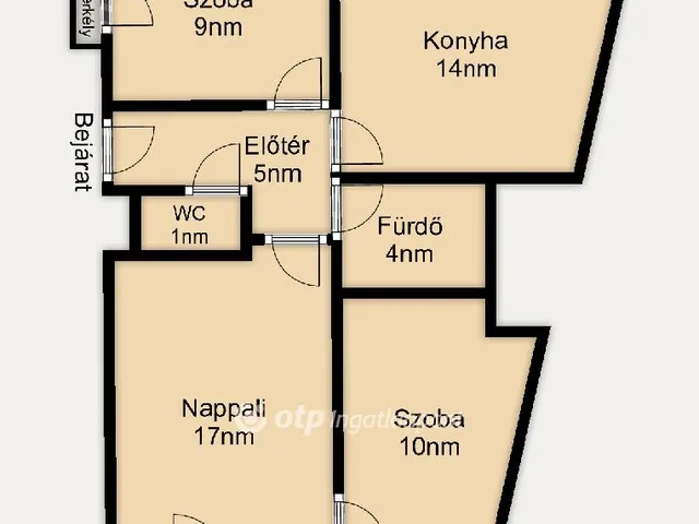 Eladó lakás Budapest VIII. kerület, Századosnegyed 60 nm