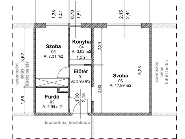 Eladó lakás Budapest XVIII. kerület 35 nm