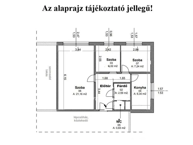 Eladó lakás Budapest XI. kerület 51 nm