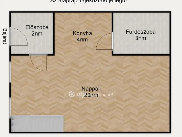 Kiadó lakás Budapest VIII. kerület, II. János Pál pápa tér 29 nm