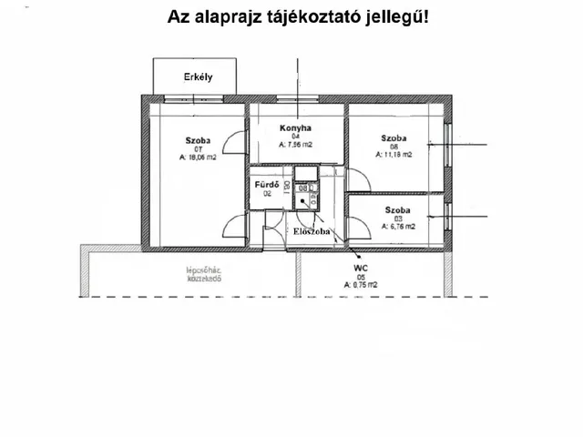 Eladó lakás Budapest XI. kerület, Őrmező 55 nm