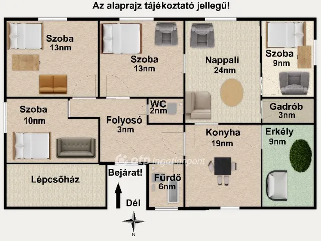 Eladó lakás Budapest XXI. kerület 111 nm