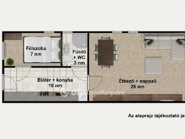 Eladó lakás Budapest IX. kerület 43 nm