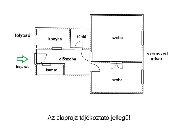 Eladó lakás Budapest IX. kerület 55 nm