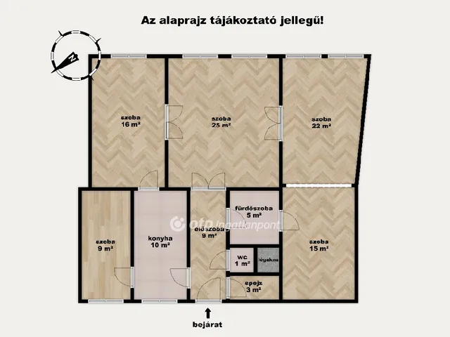 Eladó lakás Budapest VII. kerület 115 nm