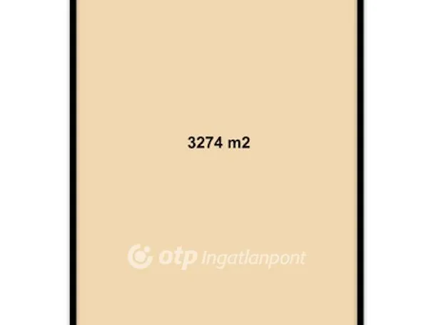 Eladó telek Balatonszárszó 3274 nm