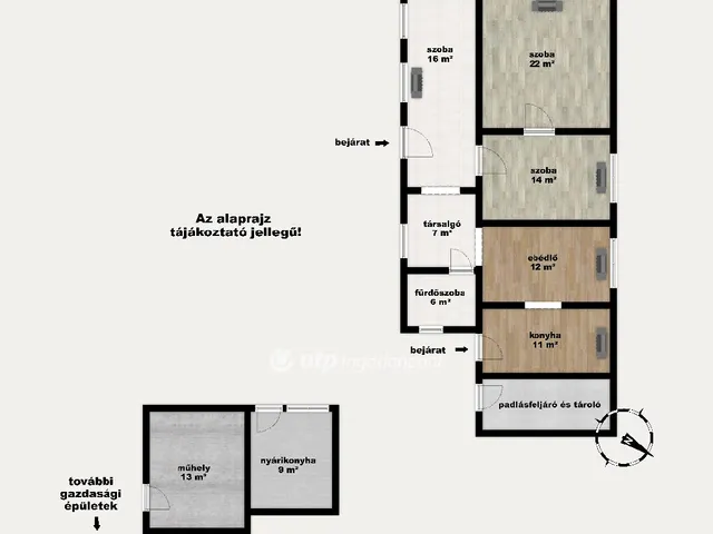 Eladó ház Óföldeák 108 nm