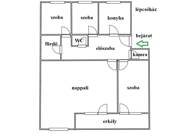 Eladó lakás Szeged 106 nm